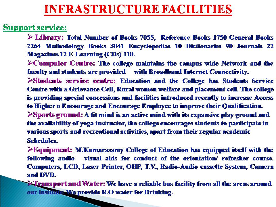 Infrastructure Facilities